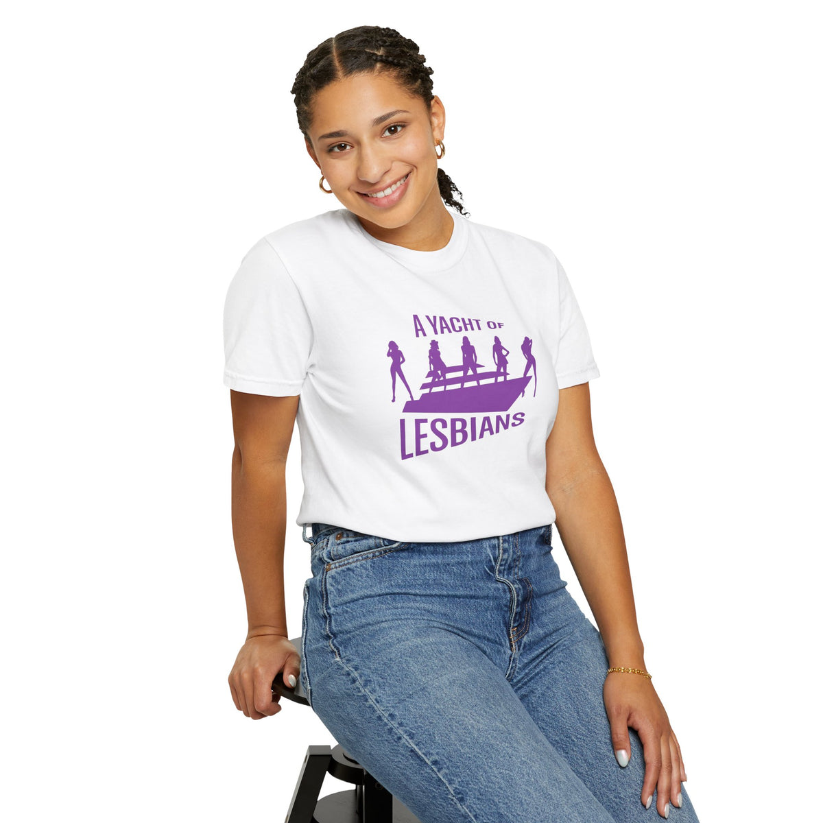 A Yacht of Lesbians - Pride Graphic Tee