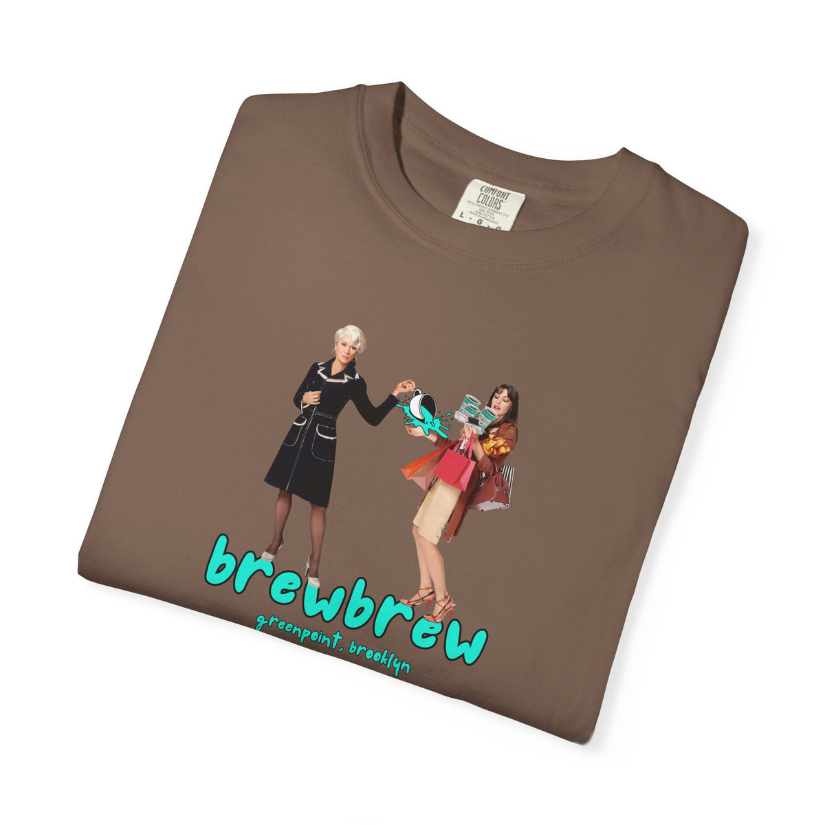 BrewBrew Devil Wears Coffee Shirt