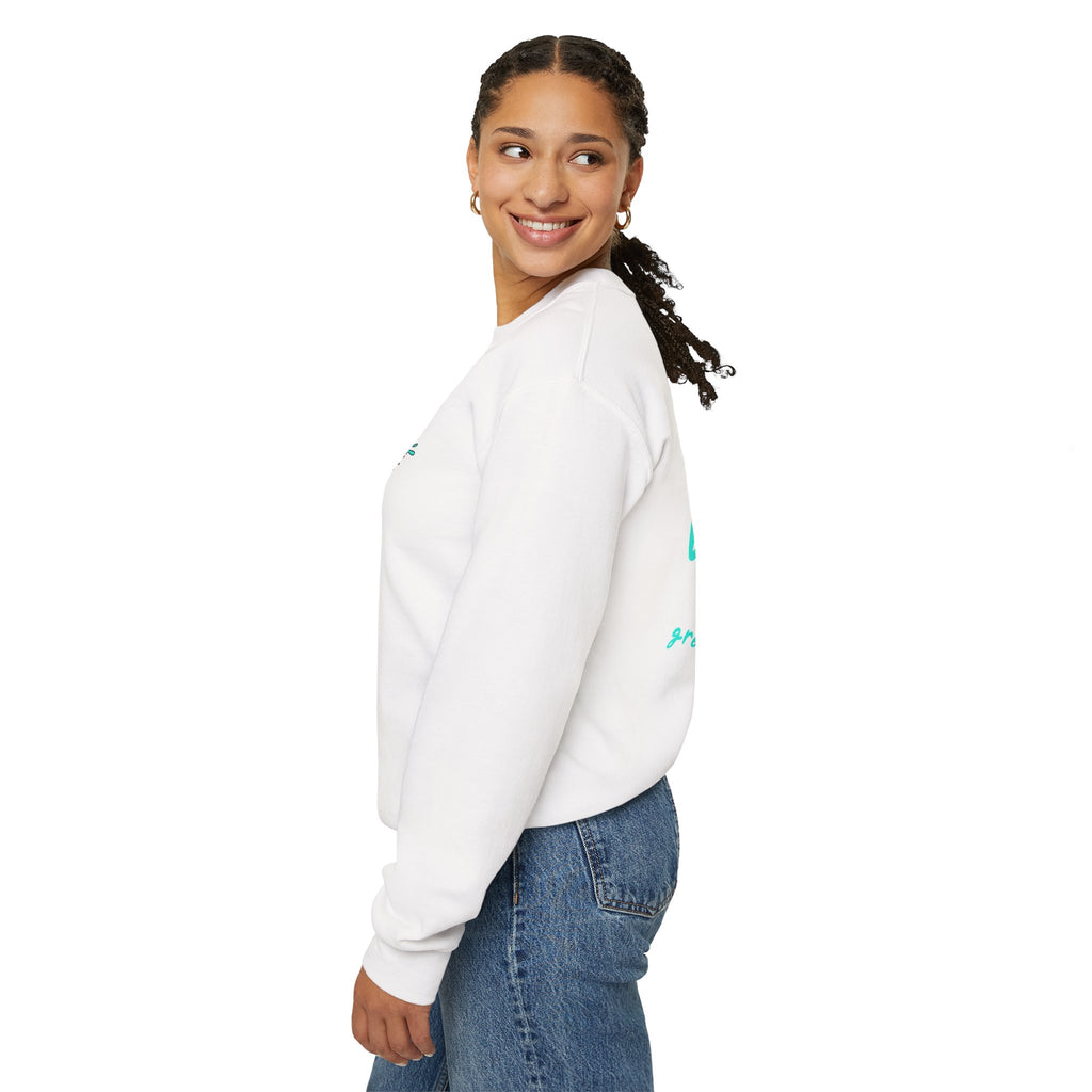 Brew Brew Coffee & Cocktails - Woman & Martini Sweatshirt
