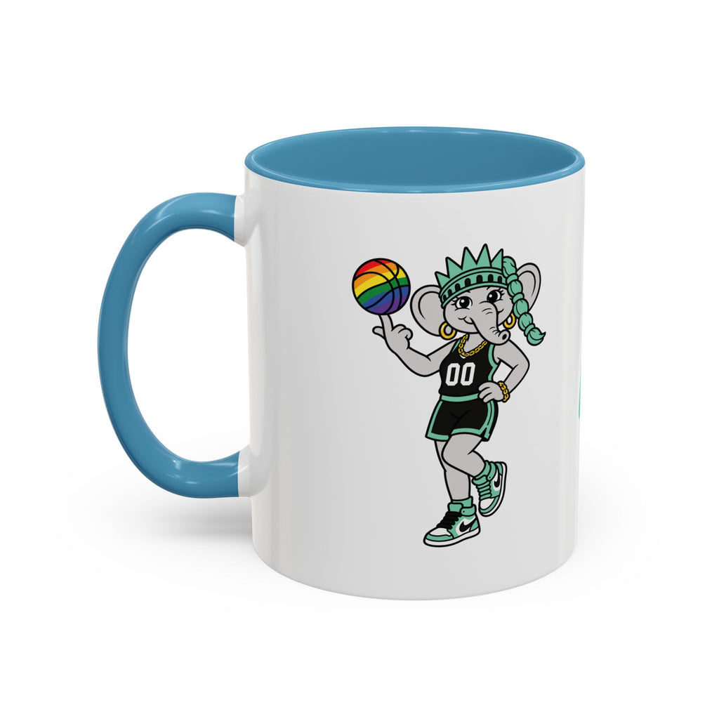 Big Ellie New York Liberty Basketball Coffee Mug — 11/15oz