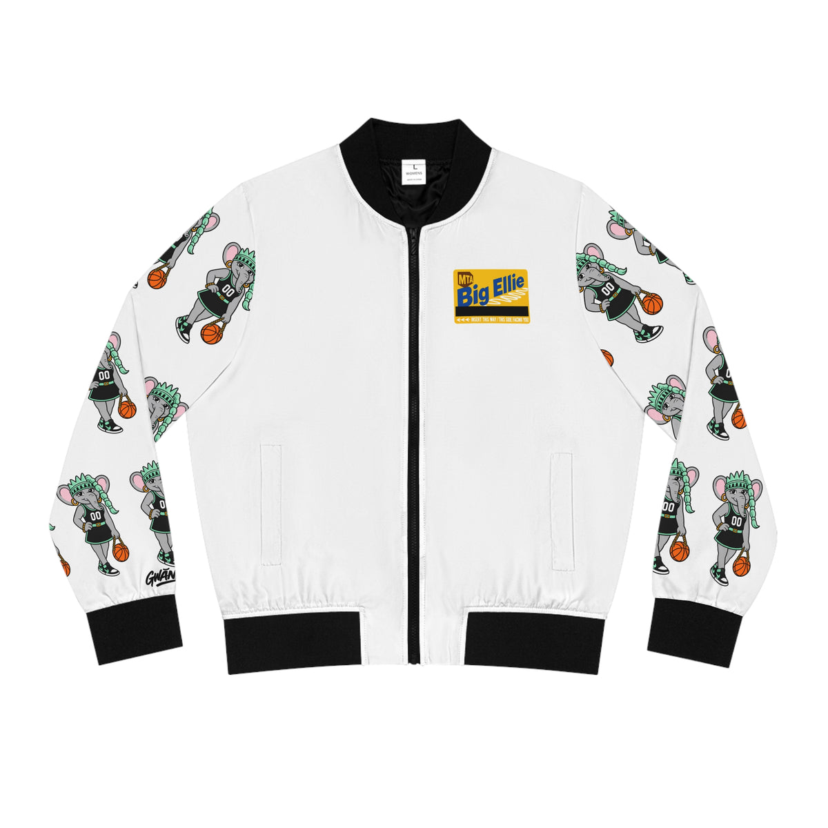 Big Ellie Windbreaker Bomber Jacket — Liberty or Nowhere New York