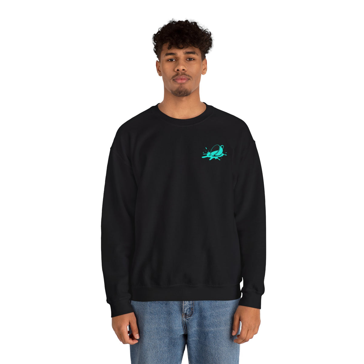 Brew Brew Coffee & Cocktails - Woman & Martini Sweatshirt