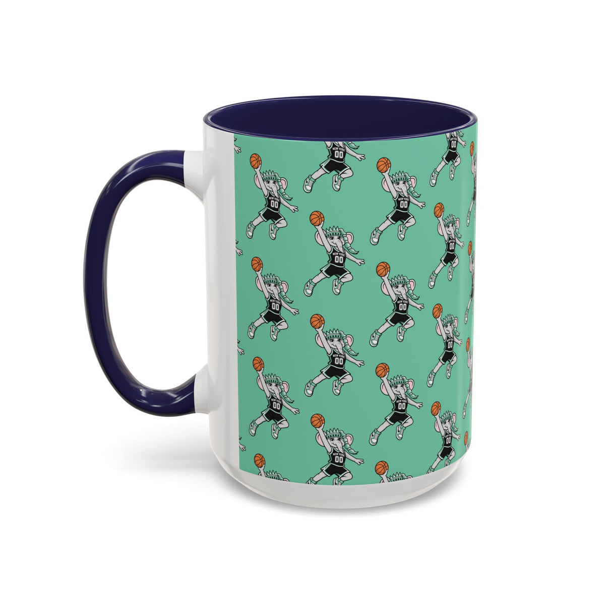 Big Ellie New York Basketball Coffee Mug — 11/15oz