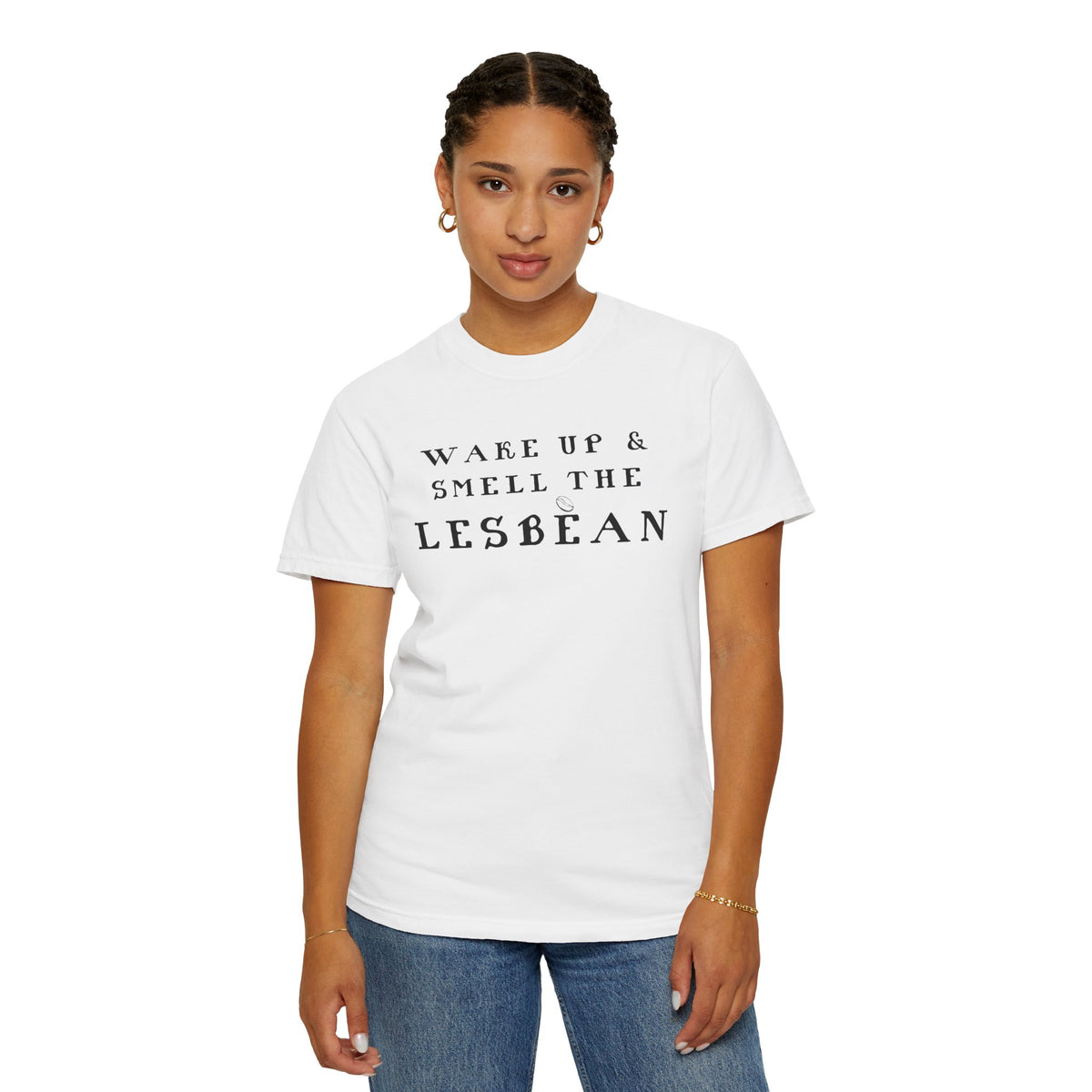 Lesbean T-Shirt — "Wake Up & Smell the Lesbean" Gay Pride Tee
