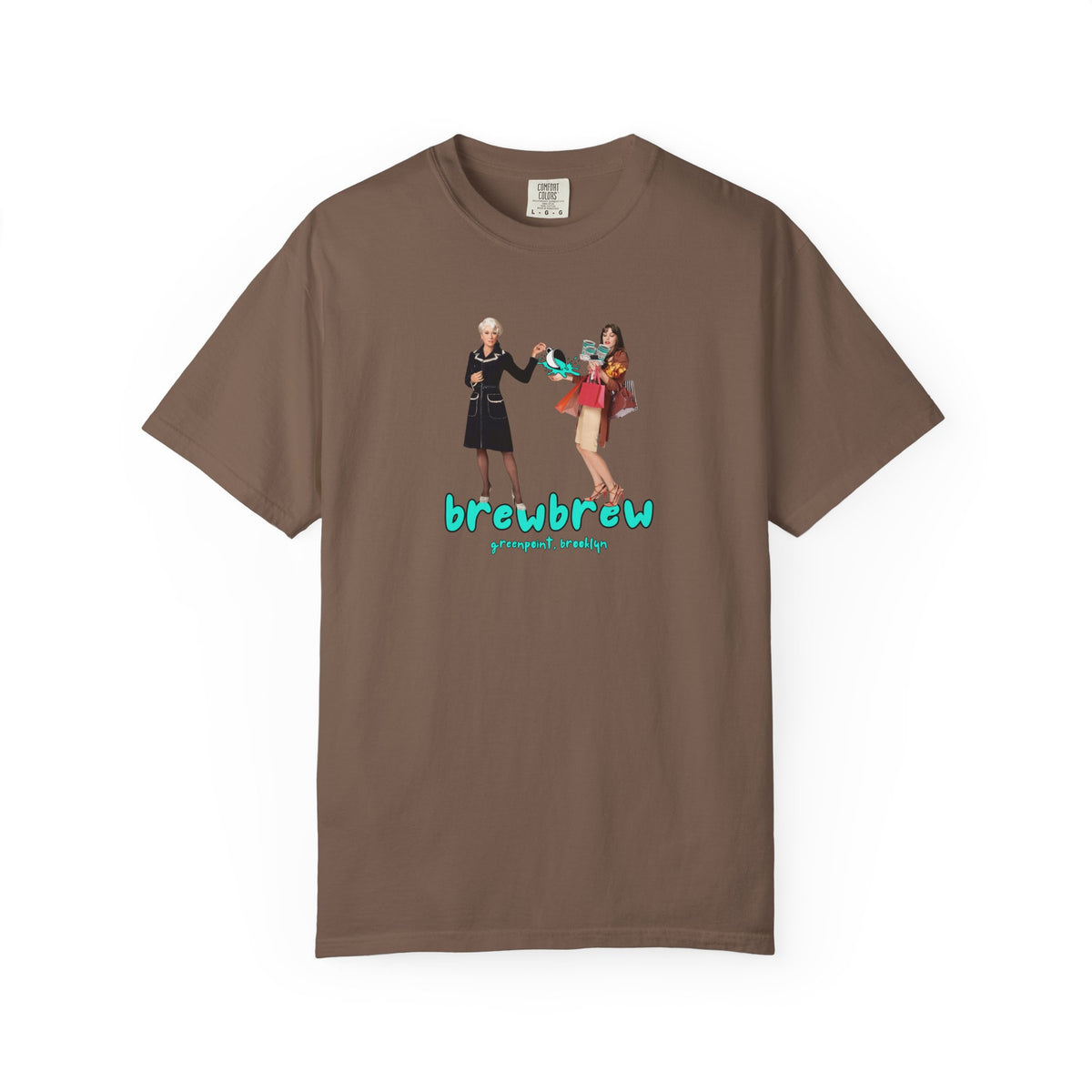 Devil Wears BrewBrew Coffee T-shirt