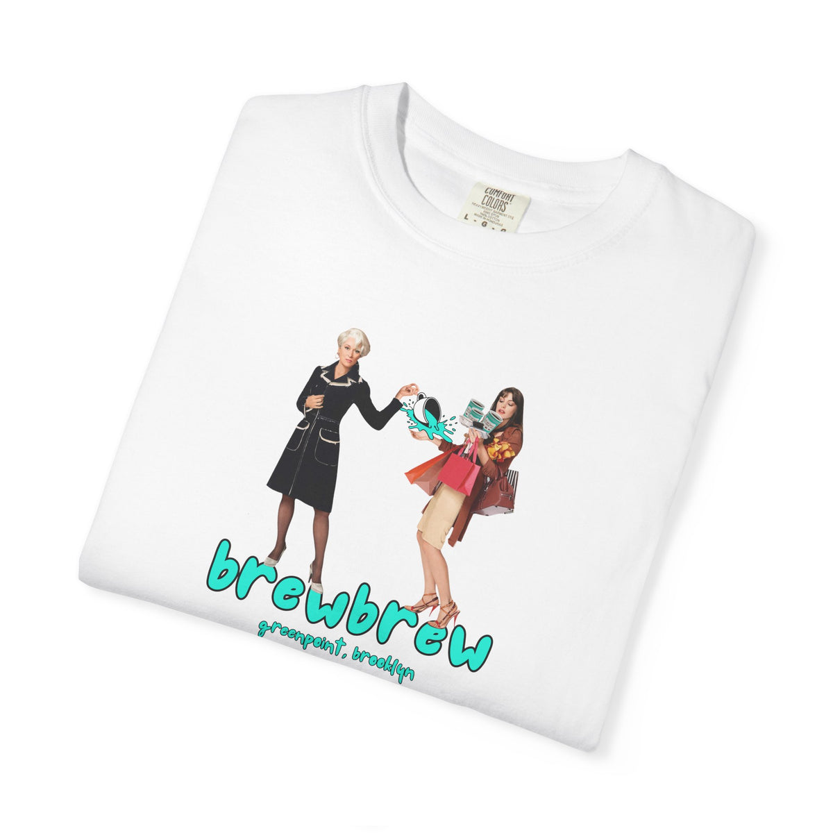 Devil Wears BrewBrew Coffee T-shirt