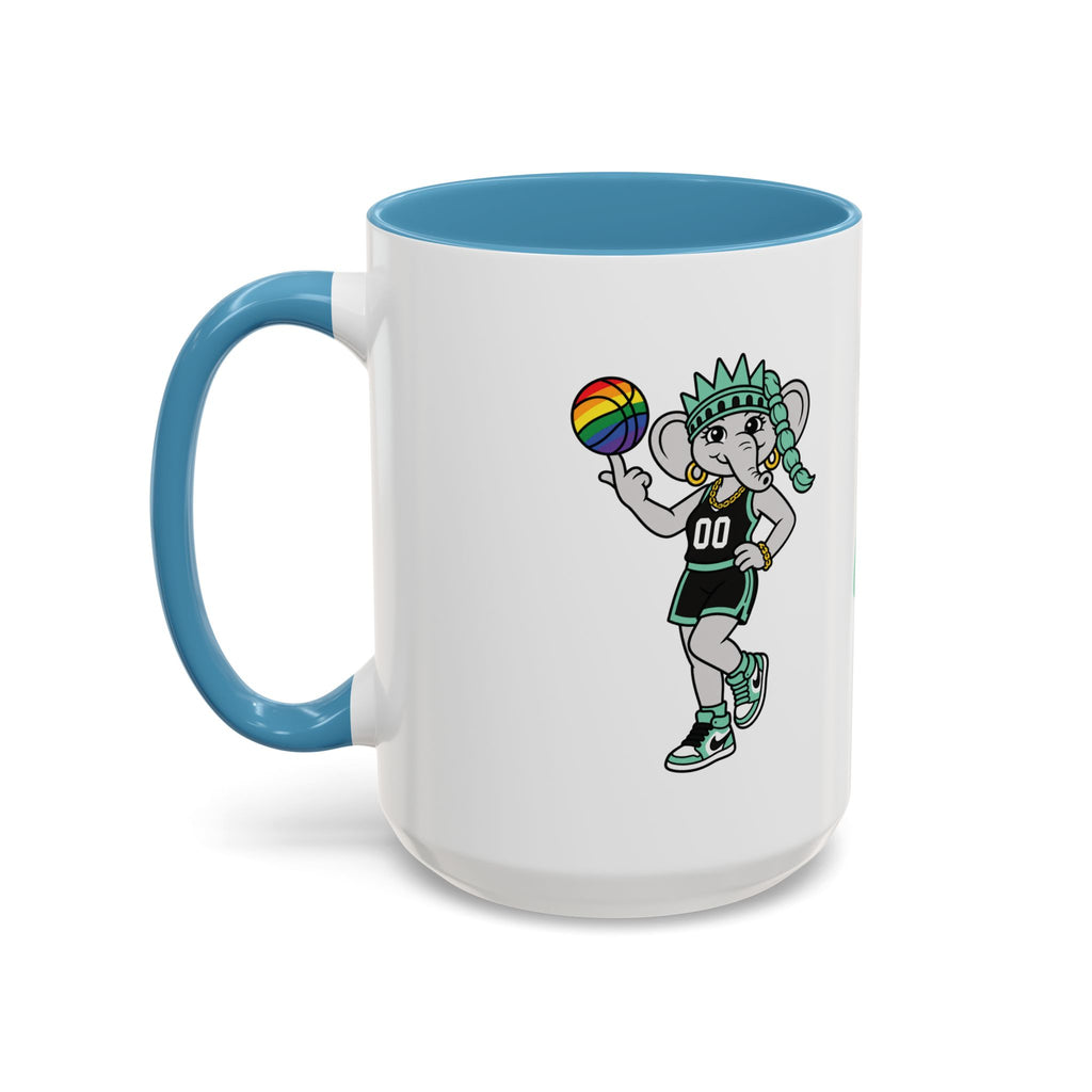Big Ellie New York Liberty Basketball Coffee Mug — 11/15oz