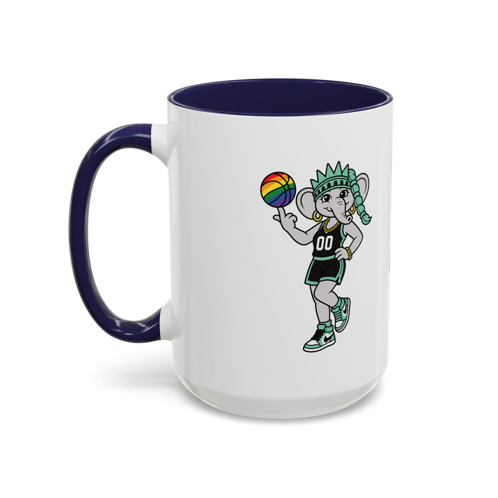 Big Ellie New York Liberty Basketball Coffee Mug — 11/15oz