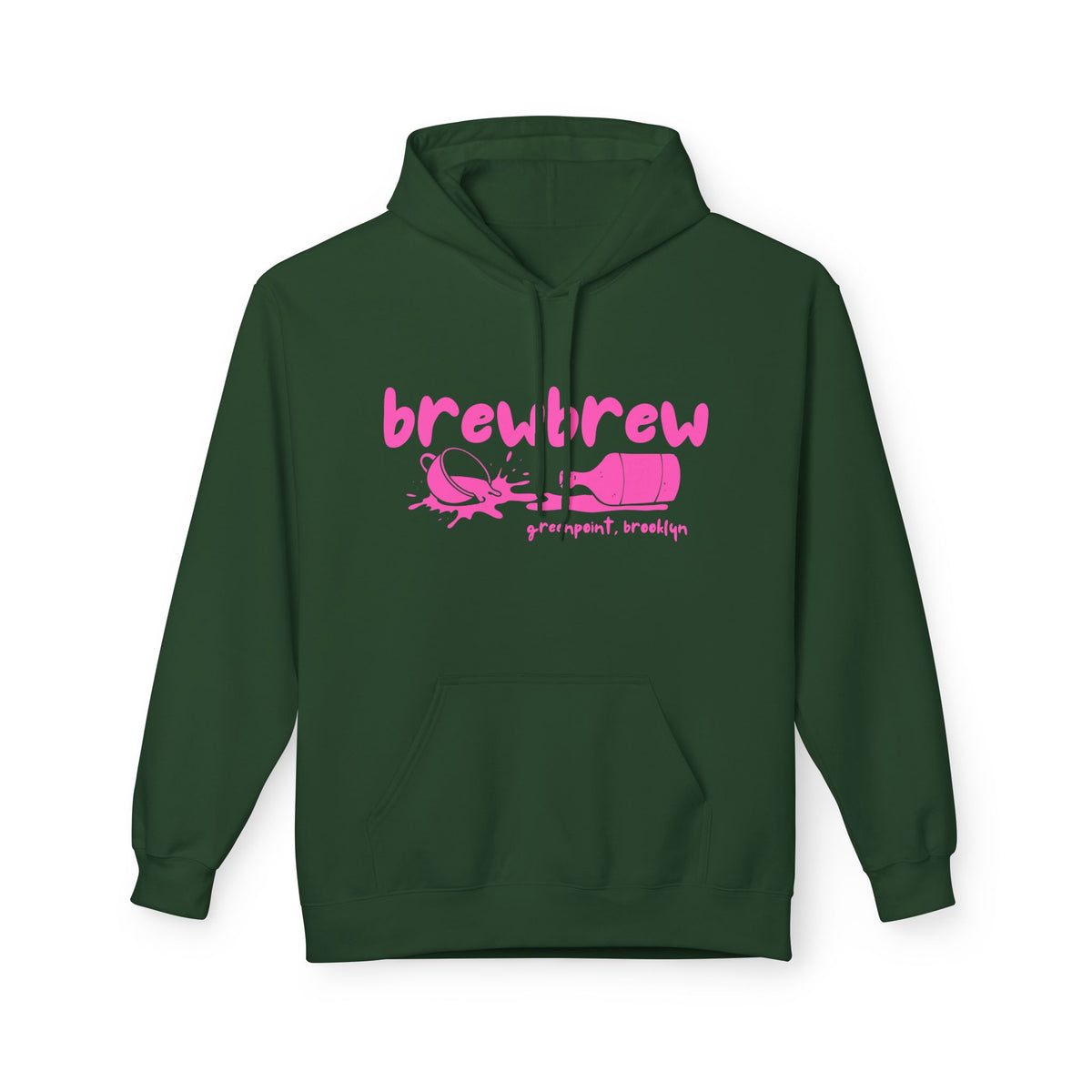Greenpoint Brooklyn BrewBrew Coffee Hoodie