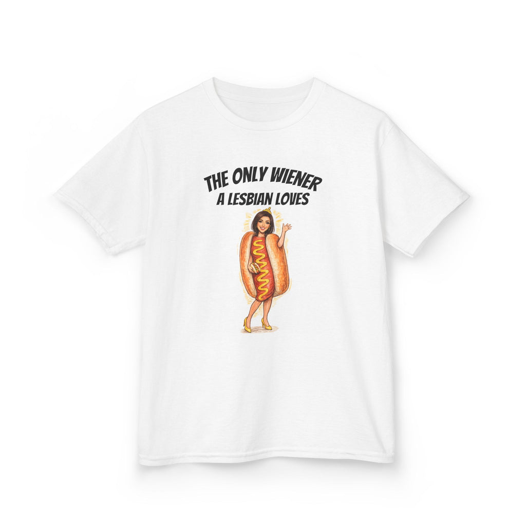 Bronwyn Newport Hot Dog Illustration Kids' Tee