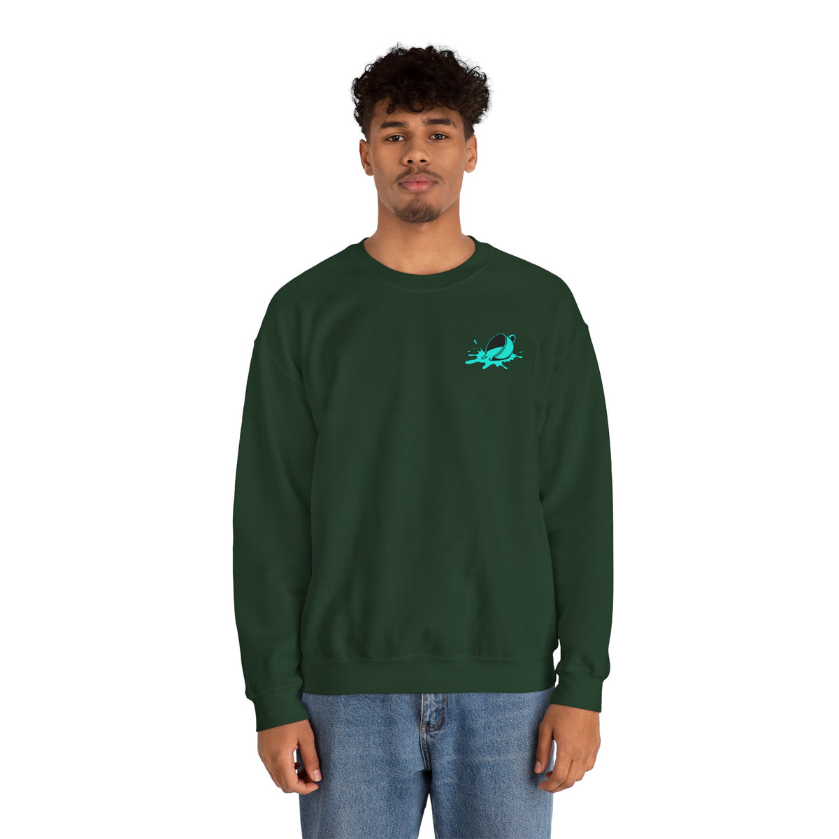 Brew Brew Coffee & Cocktails - Woman & Martini Sweatshirt