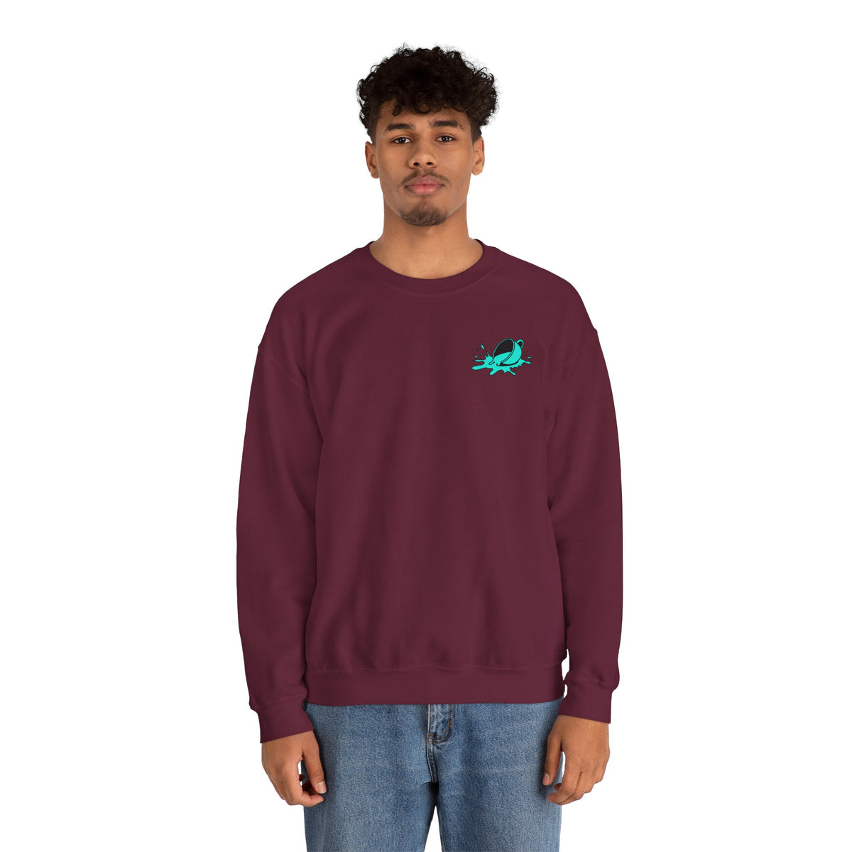 Brew Brew Coffee & Cocktails - Woman & Martini Sweatshirt