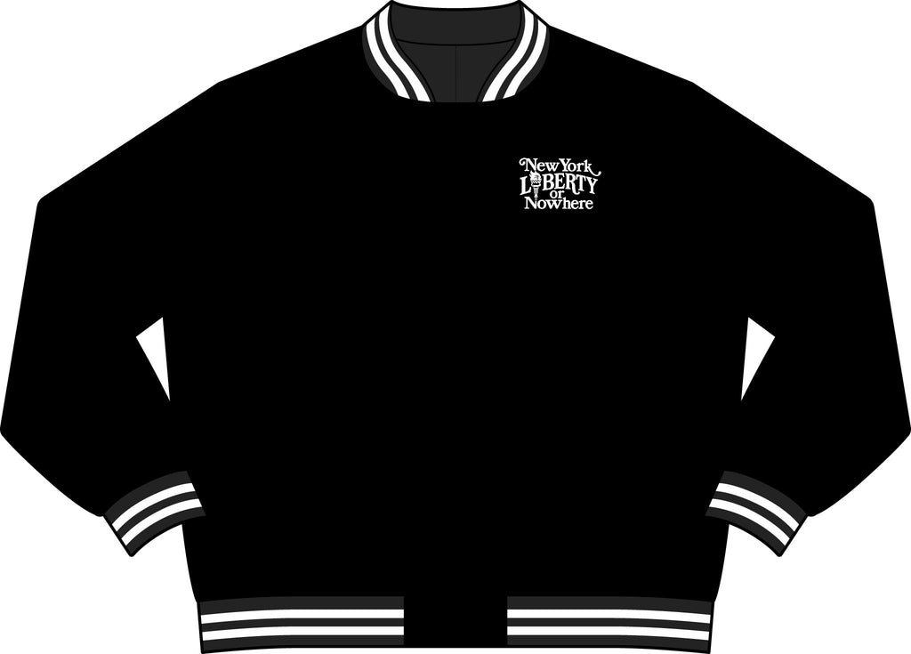 Varsity Bomber Jacket New York Fans - Liberty - Big Ellie Pride
