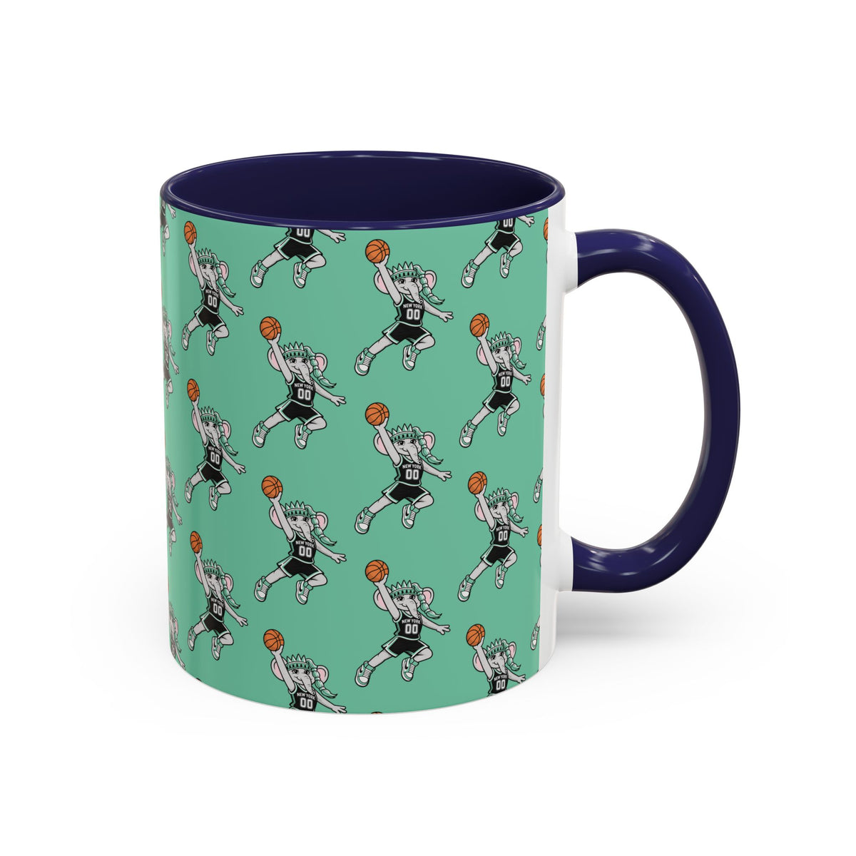 Big Ellie New York Basketball Coffee Mug — 11/15oz