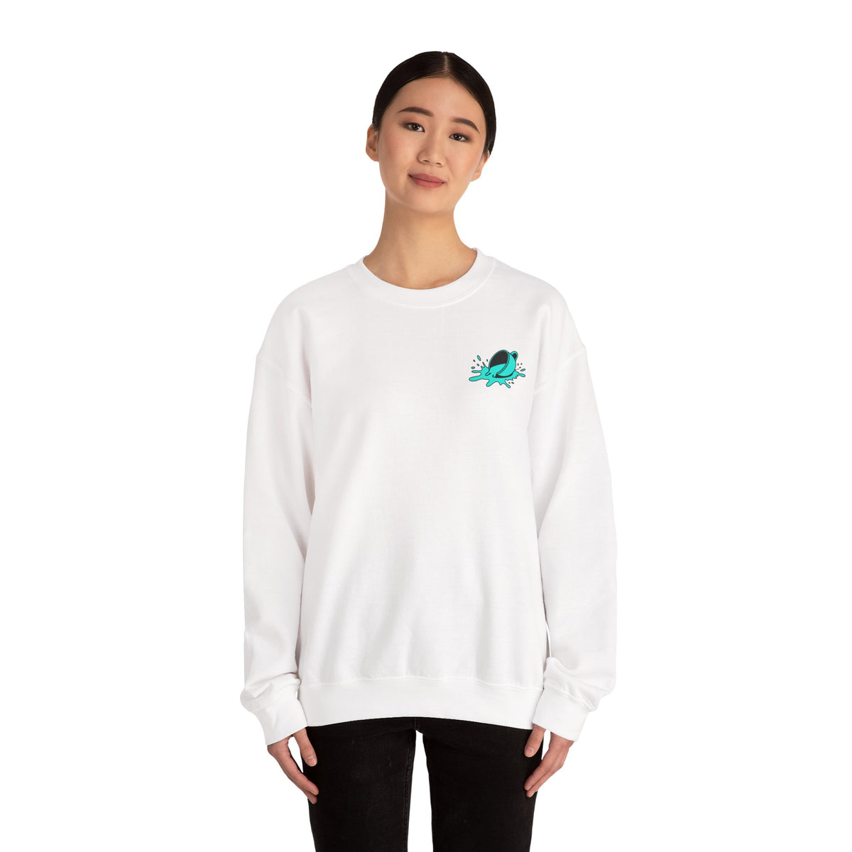 Brew Brew Coffee & Cocktails - Woman & Martini Sweatshirt