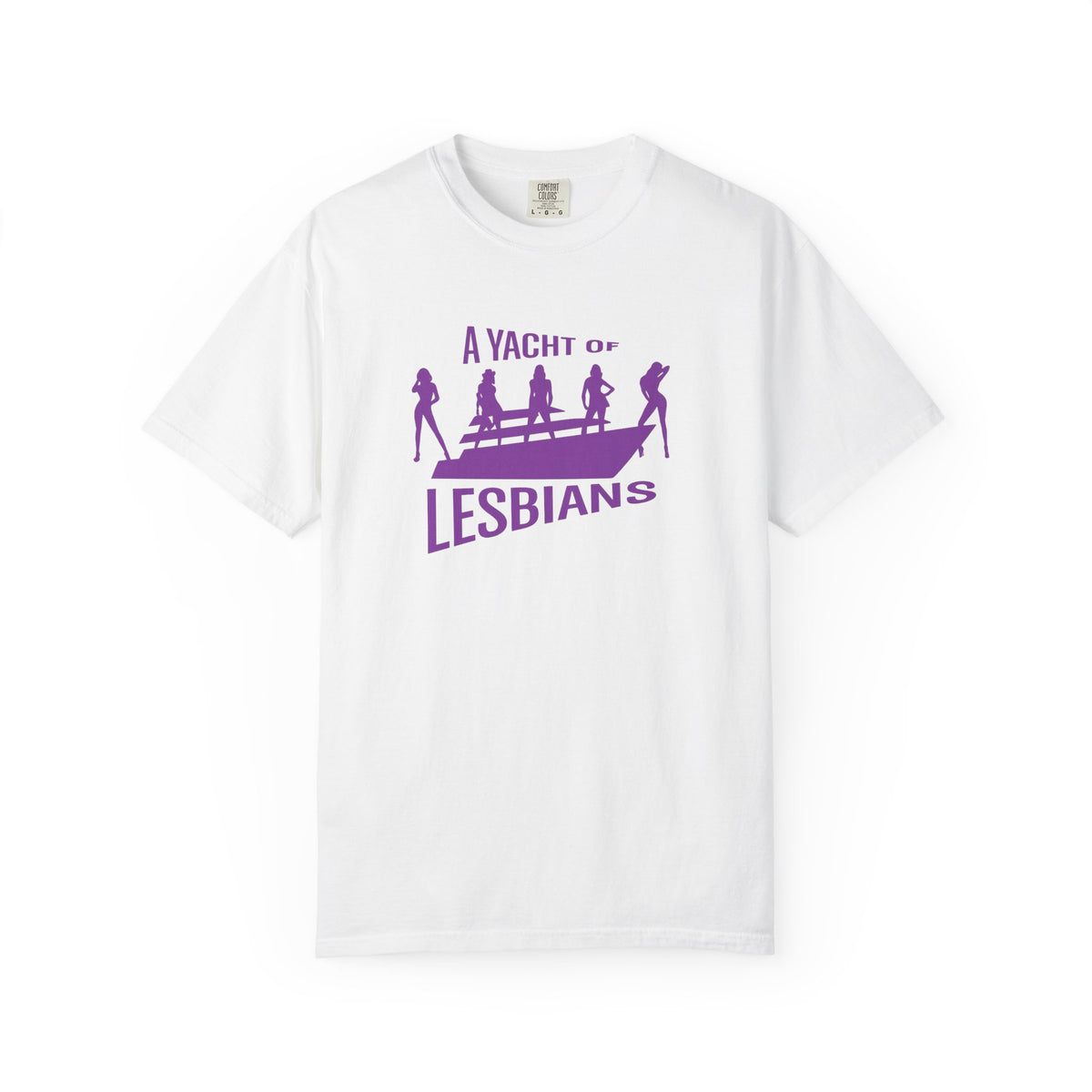 A Yacht of Lesbians - Pride Graphic Tee