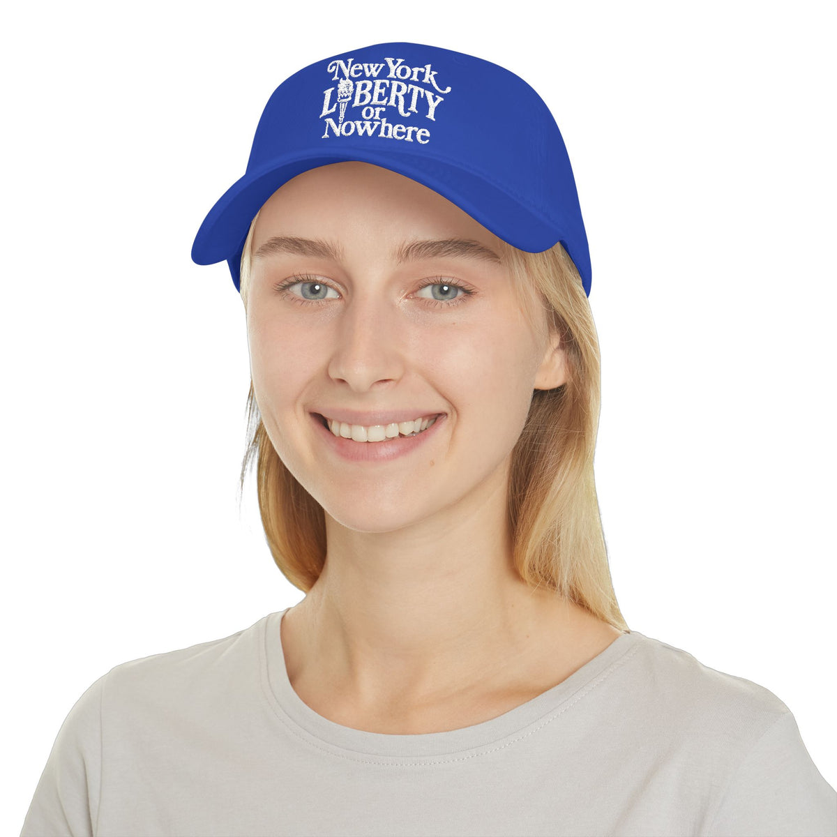 New York Liberty or Nowhere Baseball Cap - Low Profile
