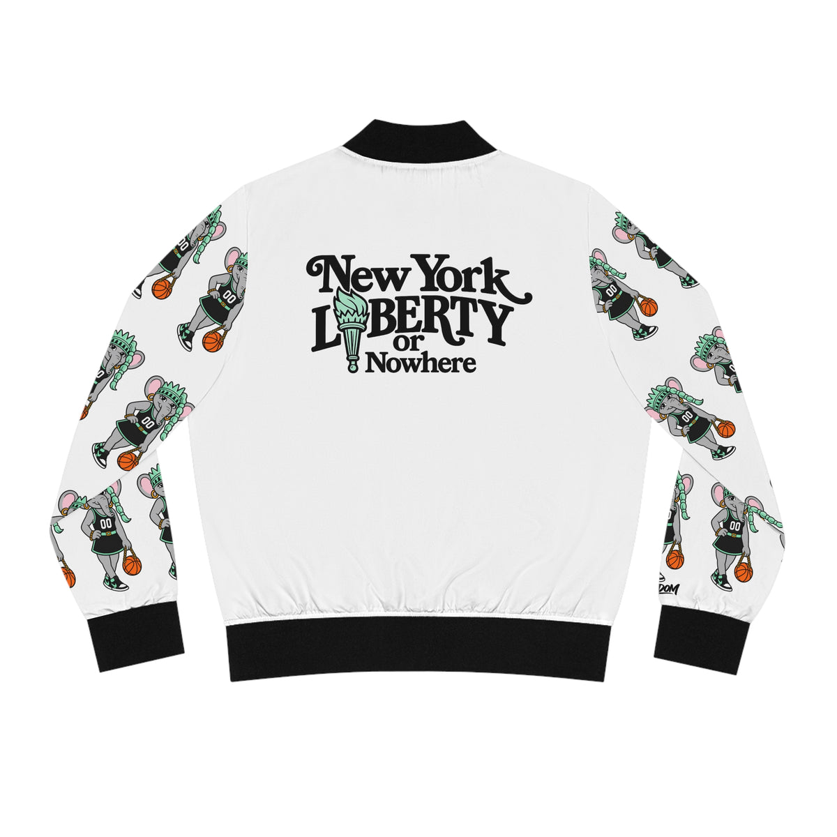 Big Ellie Windbreaker Bomber Jacket — Liberty or Nowhere New York