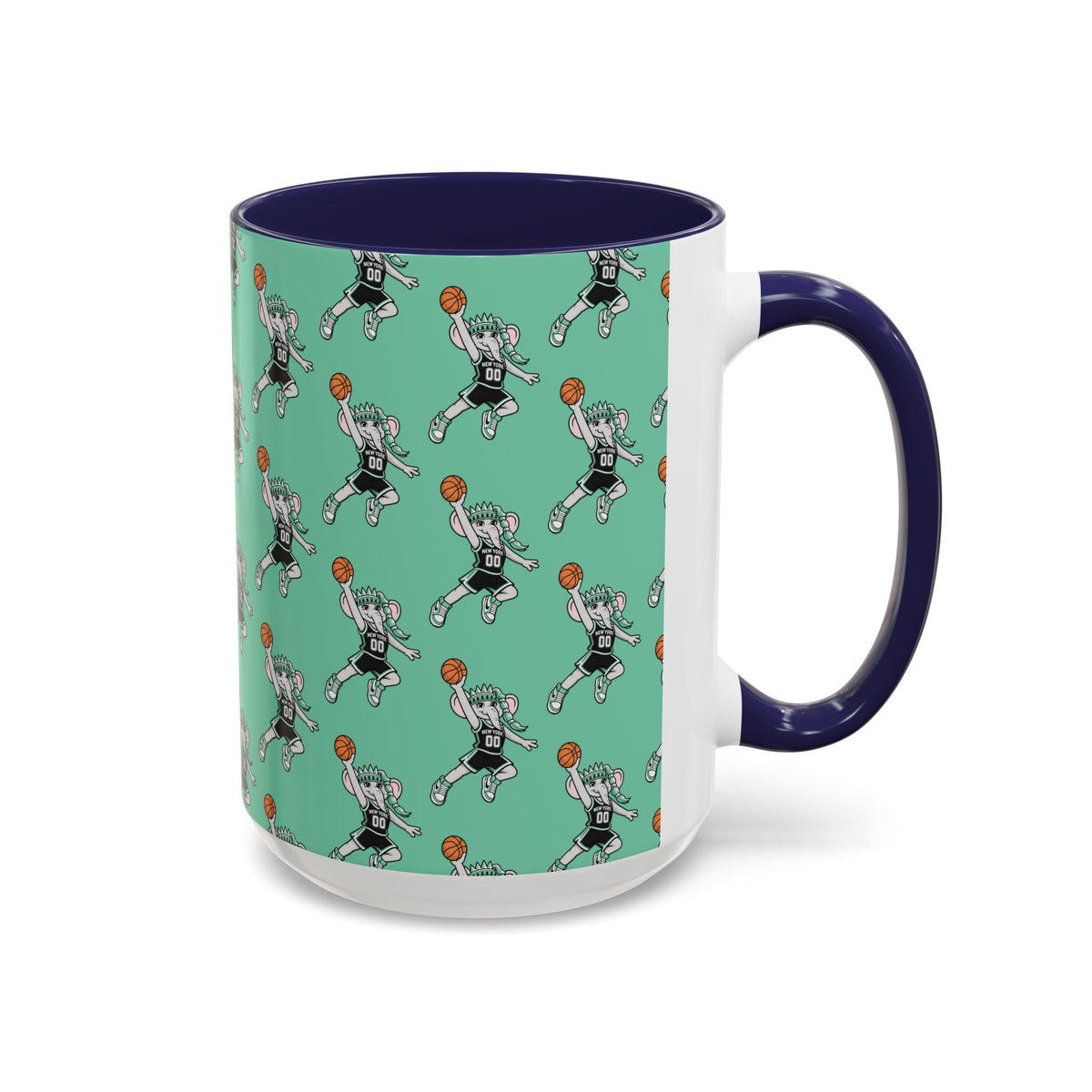 Big Ellie New York Basketball Coffee Mug — 11/15oz