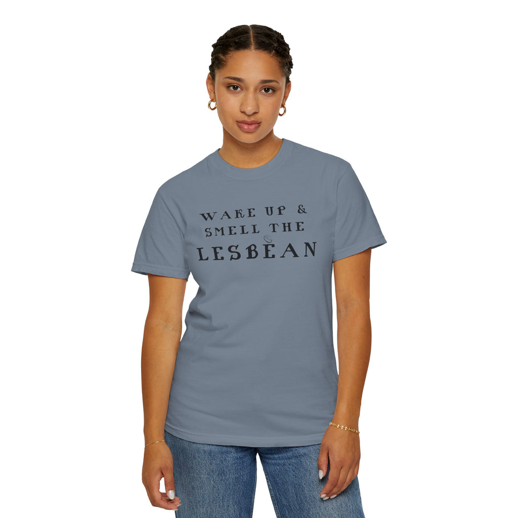 Lesbean T-Shirt — "Wake Up & Smell the Lesbean" Gay Pride Tee