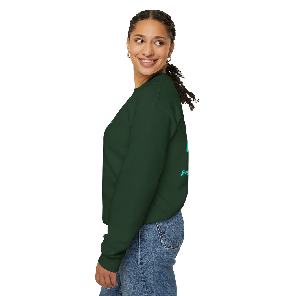 Brew Brew Coffee & Cocktails - Woman & Martini Sweatshirt