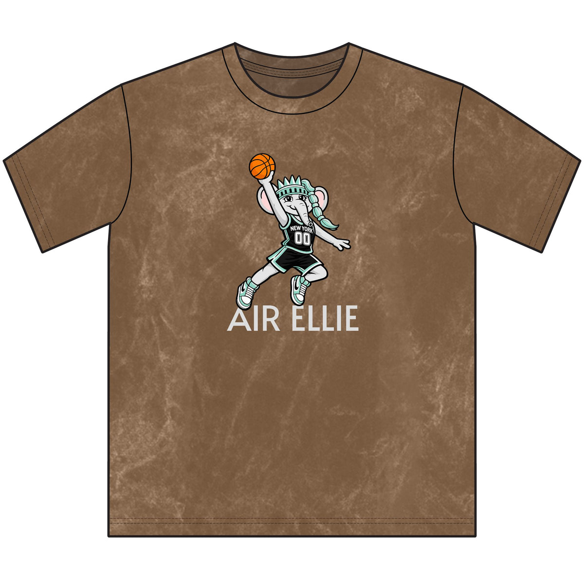 Air Ellie New York Liberty Basketball Tee