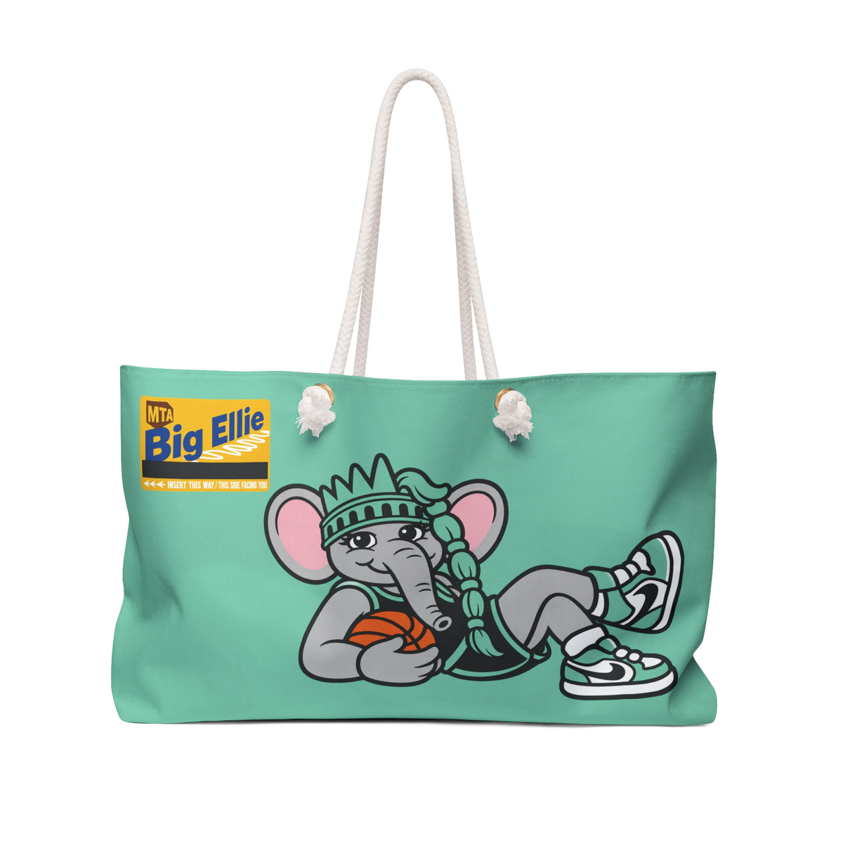 Big Ellie Seafoam tote bag
