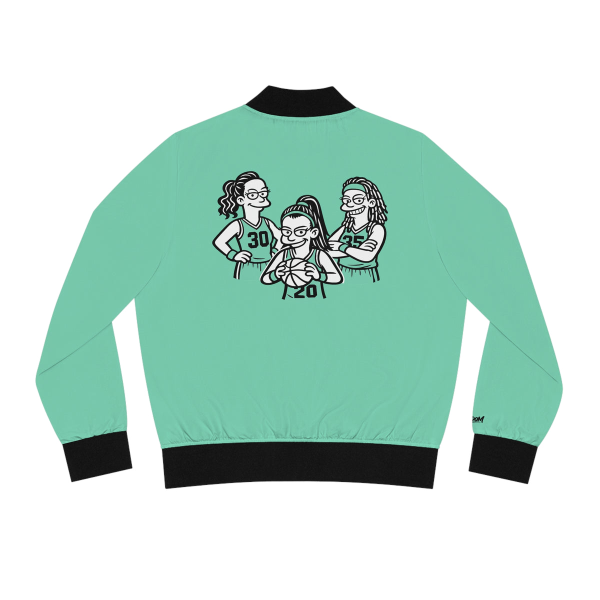 NY liberty jacket seafoam grean stewie sabrina jones
