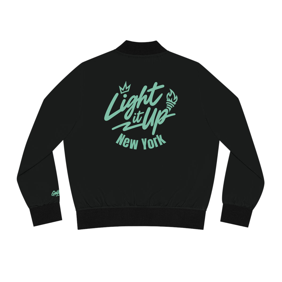 light it up jacket back image liberty